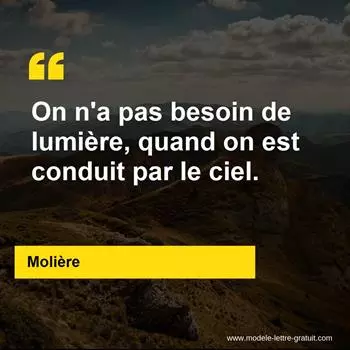 Citation Molière