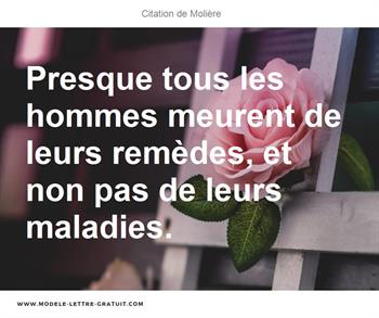 Citations Molière