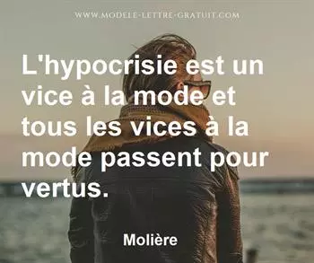Citation de Molière