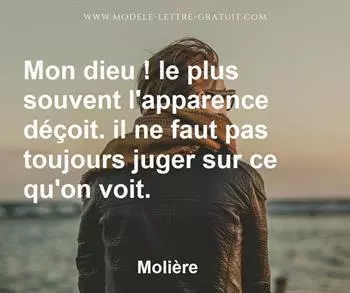 Citation de Molière