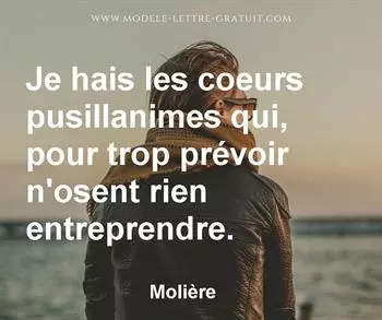 Citation de Molière