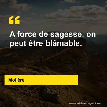 Citation Molière