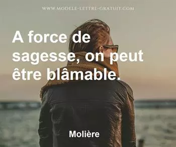 Citation de Molière