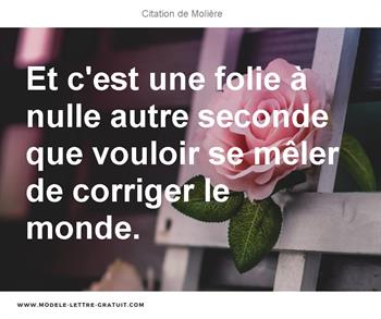Citations Molière