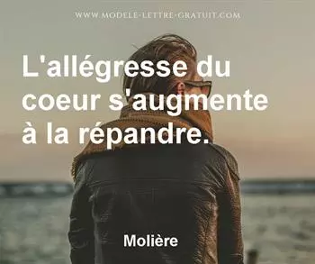 Citation de Molière