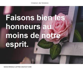 Citations Molière