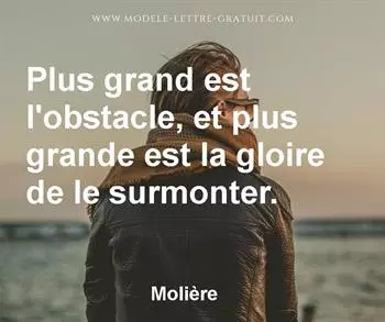 Citation de Molière