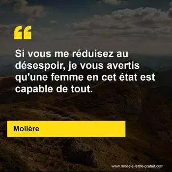 Citation Molière