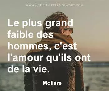 Citation de Molière