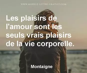 Citation de Montaigne