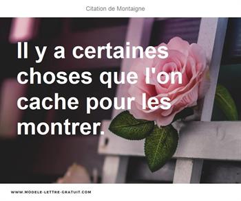 Citations Montaigne