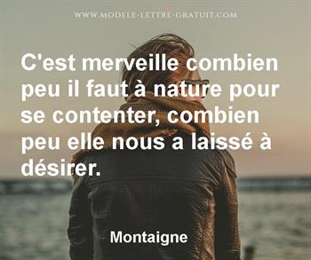 Citation de Montaigne