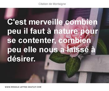 Citations Montaigne
