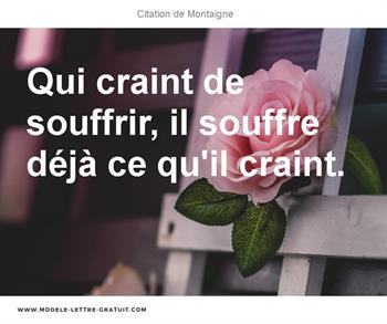 Citations Montaigne
