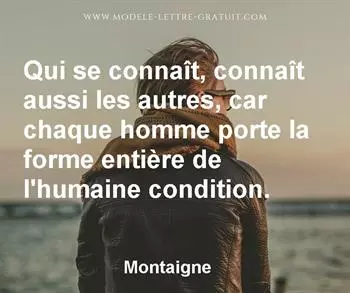 Citation de Montaigne