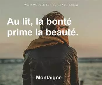 Citation de Montaigne