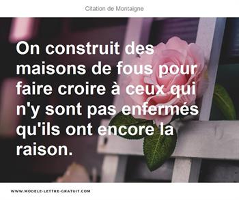 Citations Montaigne