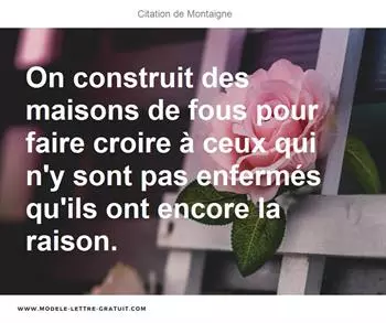 Citations Montaigne
