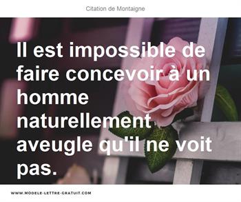 Citations Montaigne