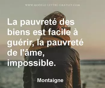 Citation de Montaigne