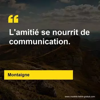 Citation Montaigne