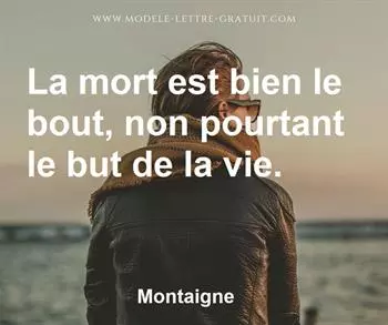 Citation de Montaigne