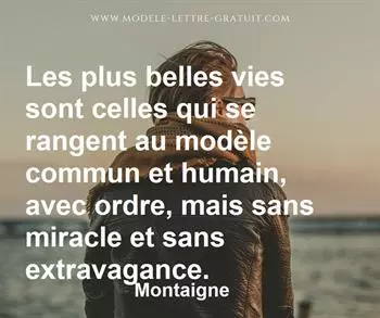 Citation de Montaigne
