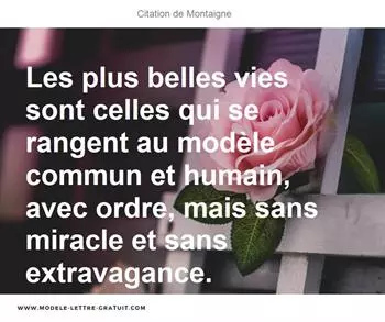 Citations Montaigne