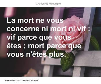 Citations Montaigne