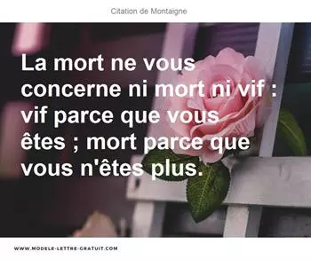 Citations Montaigne