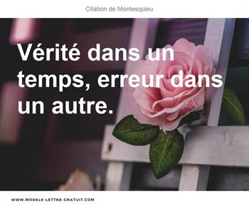 Citations Montesquieu