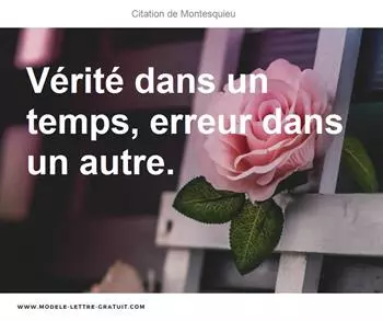 Citations Montesquieu