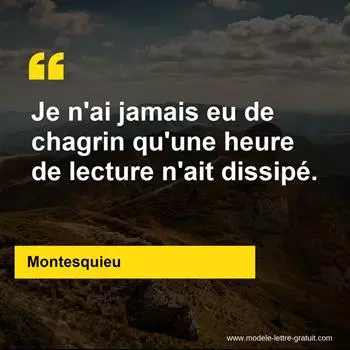 Citation Montesquieu