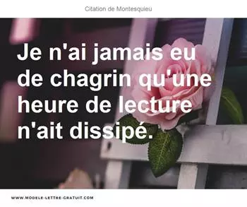 Citations Montesquieu