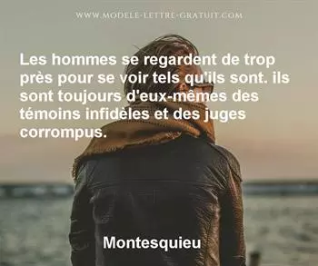Citation de Montesquieu