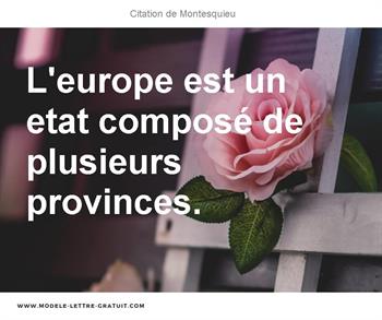 Citations Montesquieu