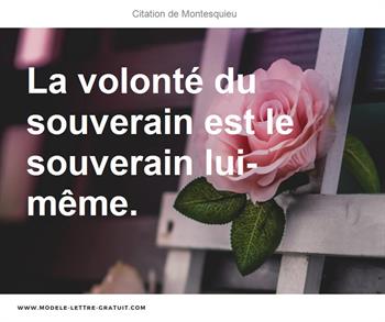 Citations Montesquieu