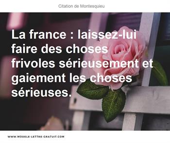 Citations Montesquieu
