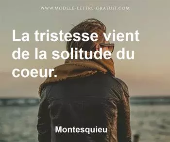 Citation de Montesquieu