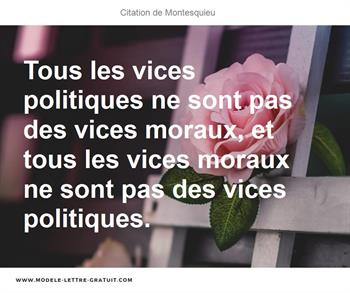 Citations Montesquieu