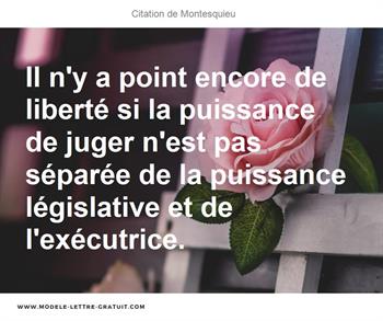 Citations Montesquieu