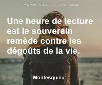 Citation de Montesquieu