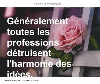Citations Montesquieu