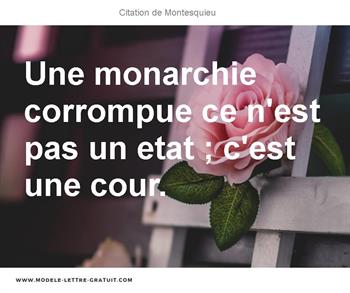 Citations Montesquieu