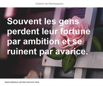 Citations Montesquieu