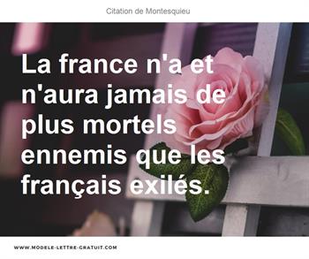 Citations Montesquieu