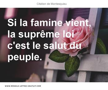 Citations Montesquieu
