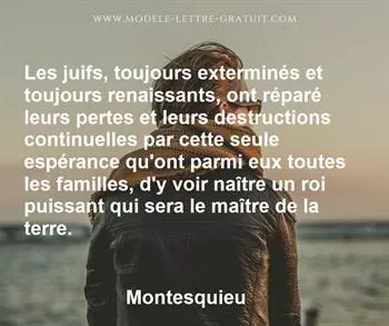 Citation de Montesquieu