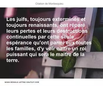 Citations Montesquieu