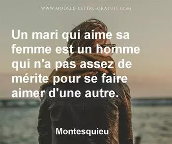 Citation de Montesquieu